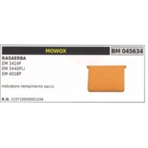 MOWOX tondeuse EM3414P EM3440PLI EM4018P indicateur de remplissage du sac