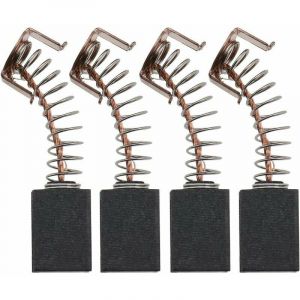 Accessoire pour une meuleuse,Lot de 2 paires de balais de charbon pour moteur 12 x 8 x 5 mm compatibles avec meuleuse d'angle WS125 Black & Decker