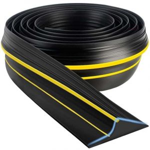 Joint de seuil pour porte de garage 3M/15MM,Porte Bas Joint Strip,Seuil d'étanchéité en caoutchouc pour les bas de porte basulante ou standard