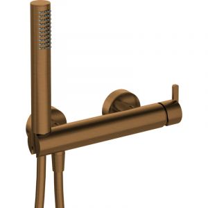 Deante Robinet de Douche Sila - Bronze Bross&eacute; - &Eacute;l&eacute;gant, Pratique, Anti-Calcaire