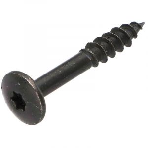 Vis Penture 7X50 Filetage partiel torx T30 Acier zingué noir-10 pièces
