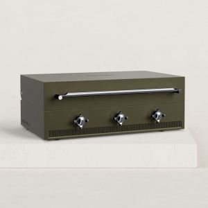 Verycook - Couvercle de cuisson pour plancha gaz Excellence 3 feux Acier peint (peinture Epoxy) ou Inox (inox brossé) avec intérieur inox polymiroir