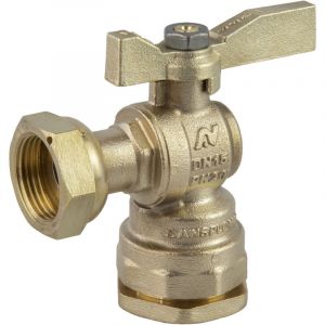 Sferaco - Robinet &eacute;querre avant et apr&egrave;s compteur laiton - Pour tube pehd 25 - &Eacute;crou prisonnier 1' (26/34)