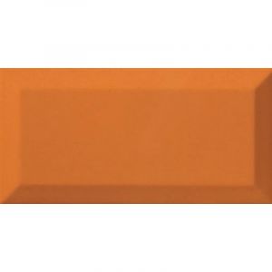 Carrelage carreaux métro Piraci orange Brillant 10x20 cm