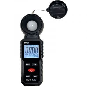 Luxm&egrave;tre num&eacute;rique 200000 luxm&egrave;tresLuxm&egrave;tre Outil de mesure de l'intensit&eacute; lumineuse pour la culture des plantes en int&eacute;rieur et en ext&eacute;rieur