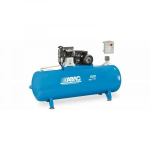 Abac - Compresseur &agrave; pistons bi-&eacute;tag&eacute;s 400 v Tri 500 l 34.2 m3/h 7.5 cv 15 b + &eacute;toile-triangle - b 6000/500 ht 7.5 et 15B