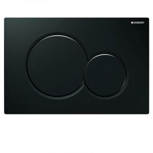 Andyou - Plaque de commande wc, Geberit Sigma01 - Placca di comando SIgma01, nera 115.770.DW.5