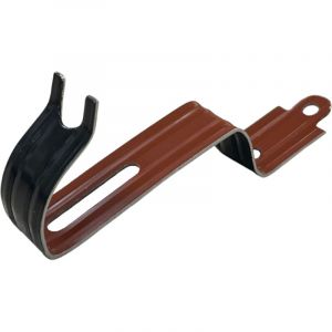 EINSIDE Crochets de Fixation pour Tuile Fa&icirc;ti&egrave;res, Clips pour Tuiles Plates Toiture de Faitage, Noir &ndash; 100 pi&egrave;ces