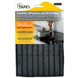 Tissu en microfibre pour surfaces planes, dimensions 24x17 cm, 15095 Apex