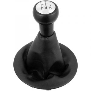 Pommeau de Levier de Vitesse avec Soufflet Compatible pour Peugeot Partner 2008-2022 Citroen Berlingo