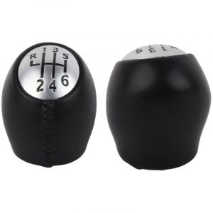 Eosnow,328650005R Pommeau de levier de vitesse de remplacement de véhicule 6 Pommeau de levier de vitesse adapté pour Renault Megane iii - Sunxury