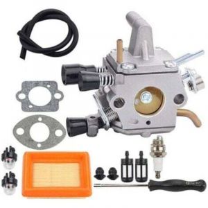 Carburateur pour d&eacute;broussailleuses Stihl FS120 FS200 FS250 FS300 FS350 FR350 FR450 FR480 Compatible et facile &agrave; installer