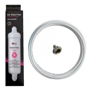 LG 5231JA2010B - FSS-002 Lot de 2 - Filtre à eau externe pour réfrigérateur américain - Cartouche filtrante