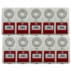 Jod1 - Pack 10 alarmes type 4 autonome à pile