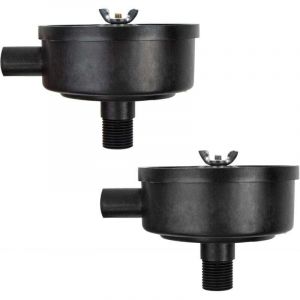 Filtre Silencieux Compresseur D'air Accessoires, &agrave; air Comprim&eacute; 1/2" 20mm Male Filetage Plastiques Coque Air Compresseur Silencieux Filtres pour Les