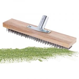 Balai &agrave; fil - balai en fil d'acier - Balai anti - mauvaises herbes en acier