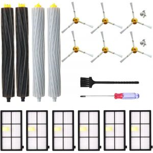 Kit de pi&egrave;ces d&eacute;tach&eacute;es pour Robot aspirateur Roomba s&eacute;rie 800 et 900 - Roomba 850, 860, 870, 880, 890, 960, 980... (Tous Les mod&egrave;les) - Brosses