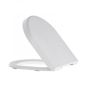 Fugaflow - abattant de wc &agrave; fixation rapide et &agrave; fermeture progressive adapt&eacute; &agrave; villeroy & boch subway 2.0 blanc