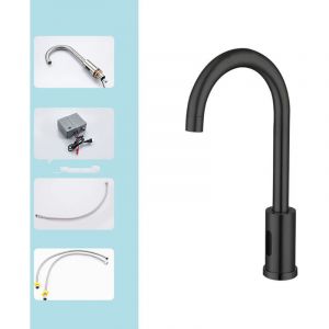 Capteur de robinet : Robinet de Salle de bain Capteur Infrarouge Pour Salle de Bain - Robinet de salle de bain automatique avec bo&icirc;tier de commande