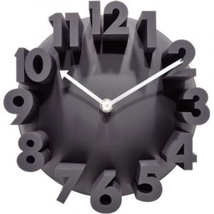 Horloge Murale Bois 10pouces,Horloge Murale Silencieuse,Moderne Silencieuse Pendule Murale,Ronde Murale Horloge Facile &agrave; Lire,Horloge Murale Ronde