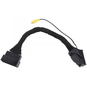 Jeffergarden Harnais adaptateur de cam&eacute;ra de recul plug and play connexion stable pour SYNC 2 ou 3 54 broches avec RCA