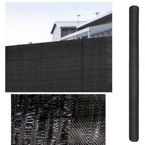 Comercial Candela - Rouleau De Brise Vue 1X5 m 100% Polyamide Occultation 80% Noir