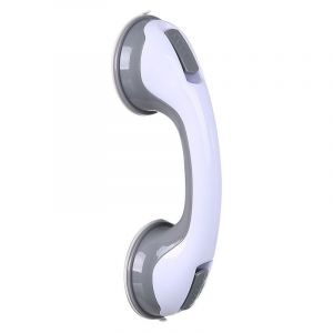 Gris) 1 pc poignée de baignoire de sécurité/poignée/douche ventouse pour salle de bain + toilette