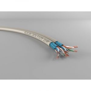Cable réseau - catégorie 6 - utp - lsoh-fr - 2 x 4 paires - ivoire - au mètre dca Acome m5009st