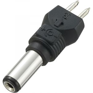 Voltcraft - Connecteur basse tension modèle Connecteur basse-tension, droit ø extérieur 5,5 mm ø intérieur 2,1 mm D18037