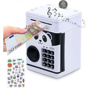 Tirelire &eacute;lectronique avec Mot de Passe, Tirelires ATM Tirelire - Smart Voice Prompt Money Box pour Les Enfants Tirelire &Eacute;conomiser des Pi&egrave;ces de