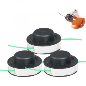 Lot de 3 bobines de fil de rechange pour Stihl Fsa 56, Weed Eater String pour Stihl Autocut 2-2 Fsa 56