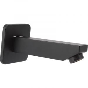 Rapanda - Robinet de baignoire, G1/2, en cuivre, bec de baignoire dissimul&eacute; sans soudure, noir