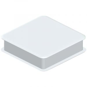 TEK-MBD.0 Bo&icirc;tier &eacute;lectronique 103.36 x 103.36 x 27.8 plastique transparent 1 pc(s) - Teko