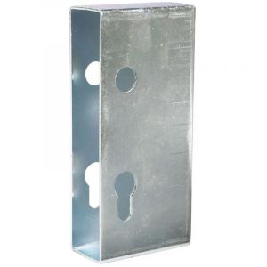 Bo&icirc;tier m&eacute;tallique 446040 pour serrure de portail coulissant - IBFM - 446040