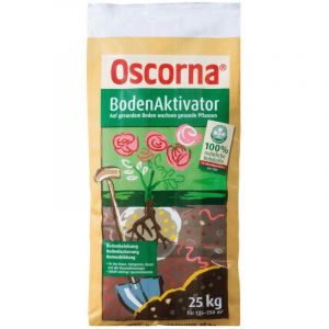 Oscorna activateur de sol 25 kg Conditionneur de sol gazon fruits l&eacute;gumes fleurs engrais