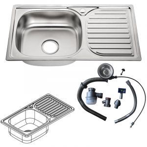 Evier inox encastrable Evier de cuisine Equerre Accessoires d'angle