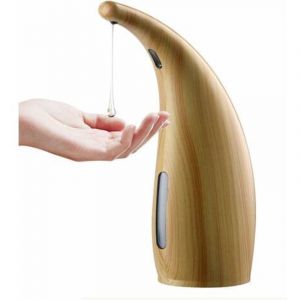 Distributeur de savon automatique sans contact, distributeur de savon mains libres 300 ml, capteur de profondeur IP67, distributeur de savon liquide