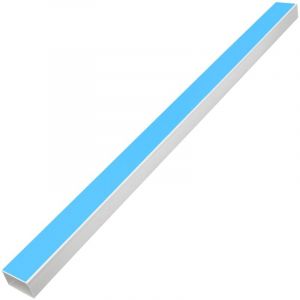 Goulotte de c&acirc;ble auto-adh&eacute;sive 100x40 mm 10 m PVC CFW35381