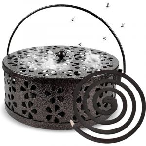 Support Spirale Anti Moustique, Support Spirale Anti Moustique Exterieur, Métal Anti Moustique Spirale, Creux Porte Spirale Anti Moustique Convient