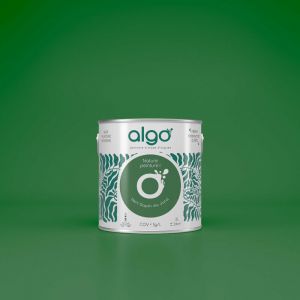 Algo - Peinture &eacute;cologique Satin - Vert Sapin du Jura - 0.5L