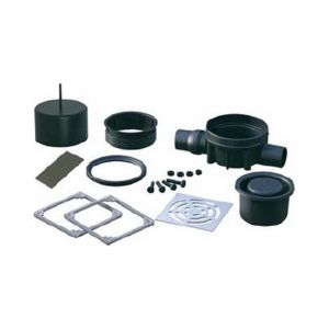 Lazer - Siphon de sol Rotaflux nf &agrave; verrouillage sortie horizontale