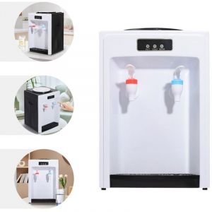 Distributeur de boissons froides 4,5-18,9 litres Distributeur d'eau chaude électrique Distributeur d'eau pour bureau Distributeur d'eau chaude et