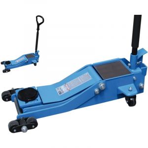 Cric rouleur hydraulique extra plat 2 t