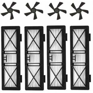 Kit de Remplacement de Filtre et de Brosse latérale Ultra Performance pour Neato Connected D3 D4 D5 D6 D7 Botvac série D75 D80 D80 et Botvac 70e 75