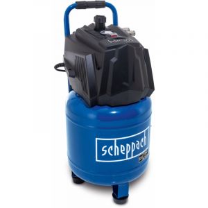 [JAMAIS UTILIS&Eacute;] Scheppach Compresseur d&rsquo;air vertical HC24V &ndash; 1500 W &ndash; Cuve de 24 L &ndash; pression 10 bar &ndash; Puissance d&rsquo;aspiration 180 L/min &ndash; Sans huile