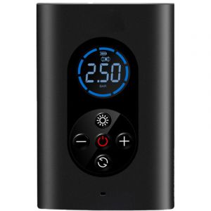 Gonfleur de voiture, pompe &agrave; pneu de voiture sans fil, voiture portable de chargement, gonfleur &eacute;lectrique domestique pour pneus de voiture, moto,