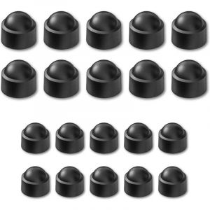 Capuchons D'&eacute;crou,Cache-vis Hexagonaux, Cache Vis &eacute;crou De Protection, Cache Vis &eacute;crou, Cache-&eacute;crous M10, Capuchons M8, 40 Pi&egrave;ces