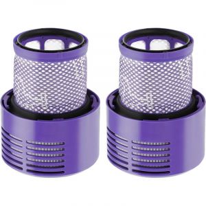 Lot de 2 filtres de rechange V10 pour aspirateurs Dyson Cyclone, Cyclone V10 Absolute, Cyclone V10 Animal, Cyclone V10 Motorhead et Cyclone V10 Total