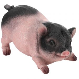 Figurines de Cochon en R&eacute;sine pour Jardin et D&eacute;coration d'Int&eacute;rieur