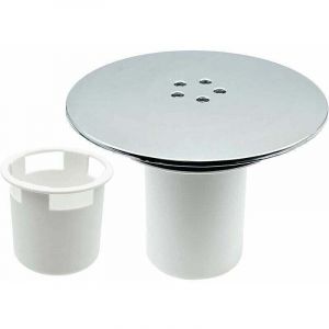 Jalleria - Bonde Douche, Bonde de Douche 90 mm/115mm, Remplacement de Couvercle de Siphon Douche, Capot Bonde de Douche Universelle, Couvercle de